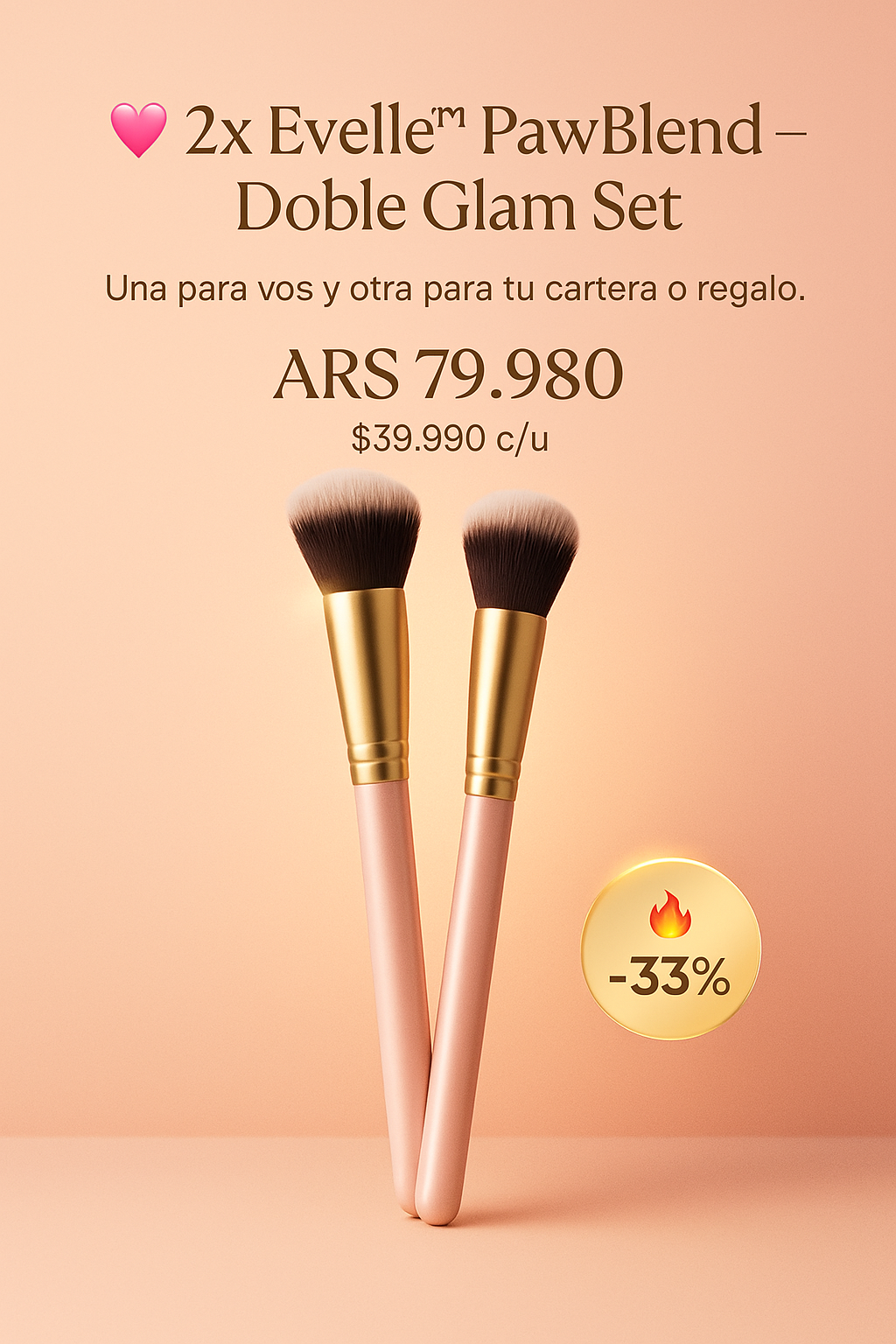 Evelle™ PawBlend Brush