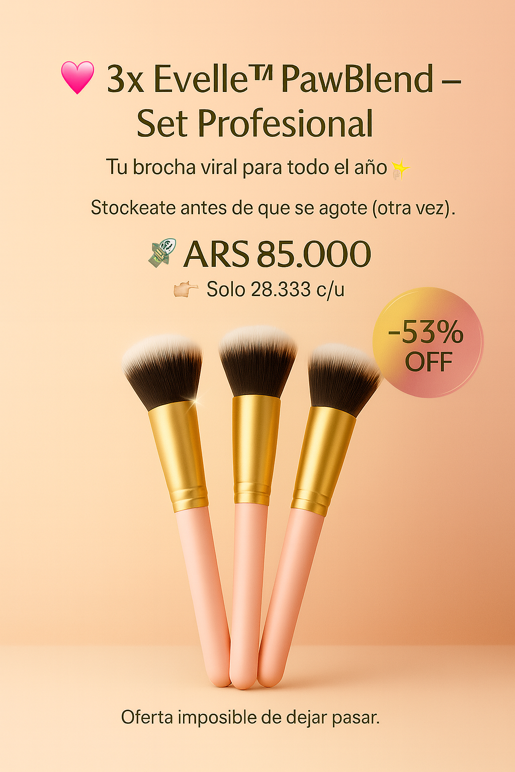 Evelle™ PawBlend Brush