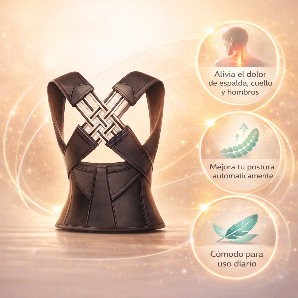Faja Correctora Postural Premium™ – Alivio y Alineación