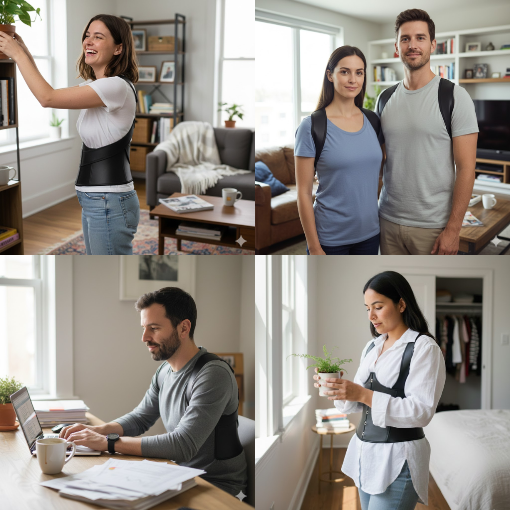 Faja Correctora Postural Premium™ – Alivio y Alineación