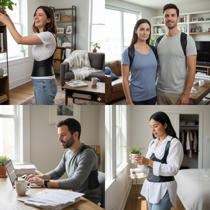 Faja Correctora Postural Premium™ – Alivio y Alineación