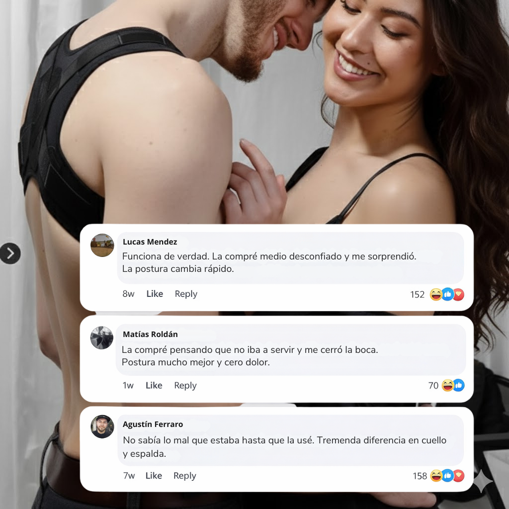 Faja Correctora Postural Premium™ – Alivio y Alineación